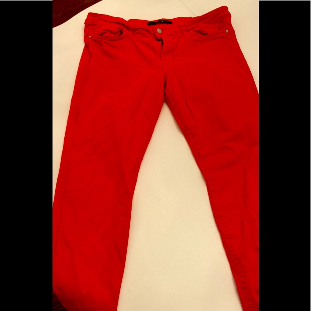 Joe’s Jeans Ultra Slim Fit size 32 in red